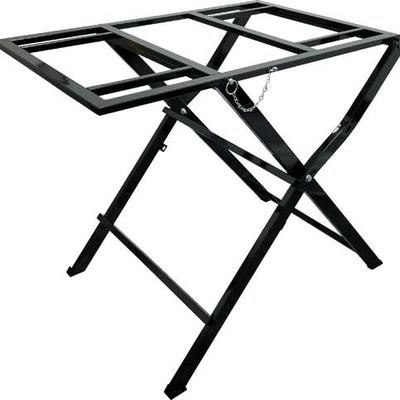 Optional SDT-1410 stand that folds completely flat for easy storage.